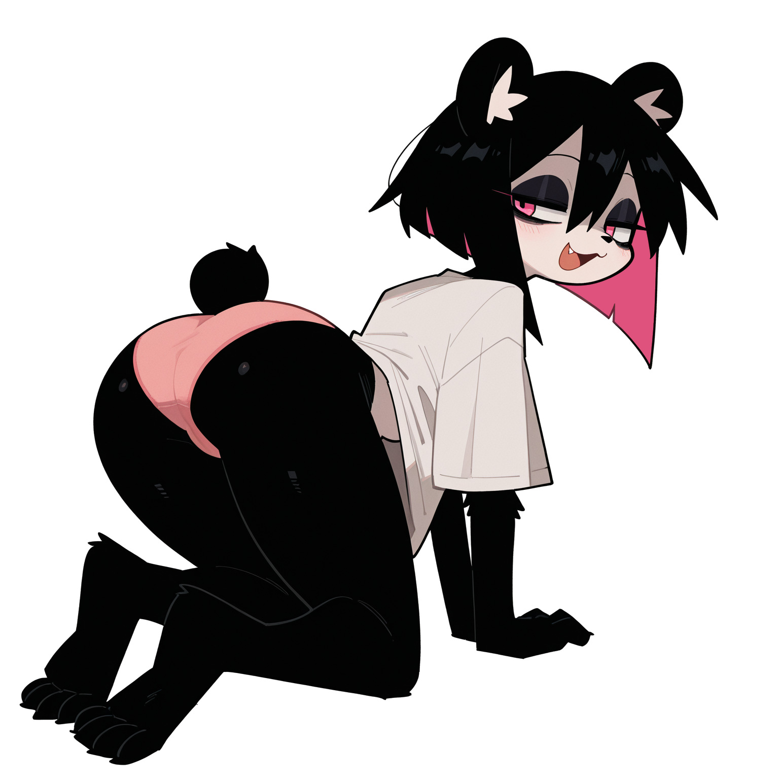 Panda butt